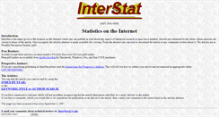 Desktop Screenshot of interstat.statjournals.net