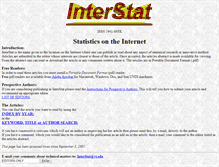 Tablet Screenshot of interstat.statjournals.net